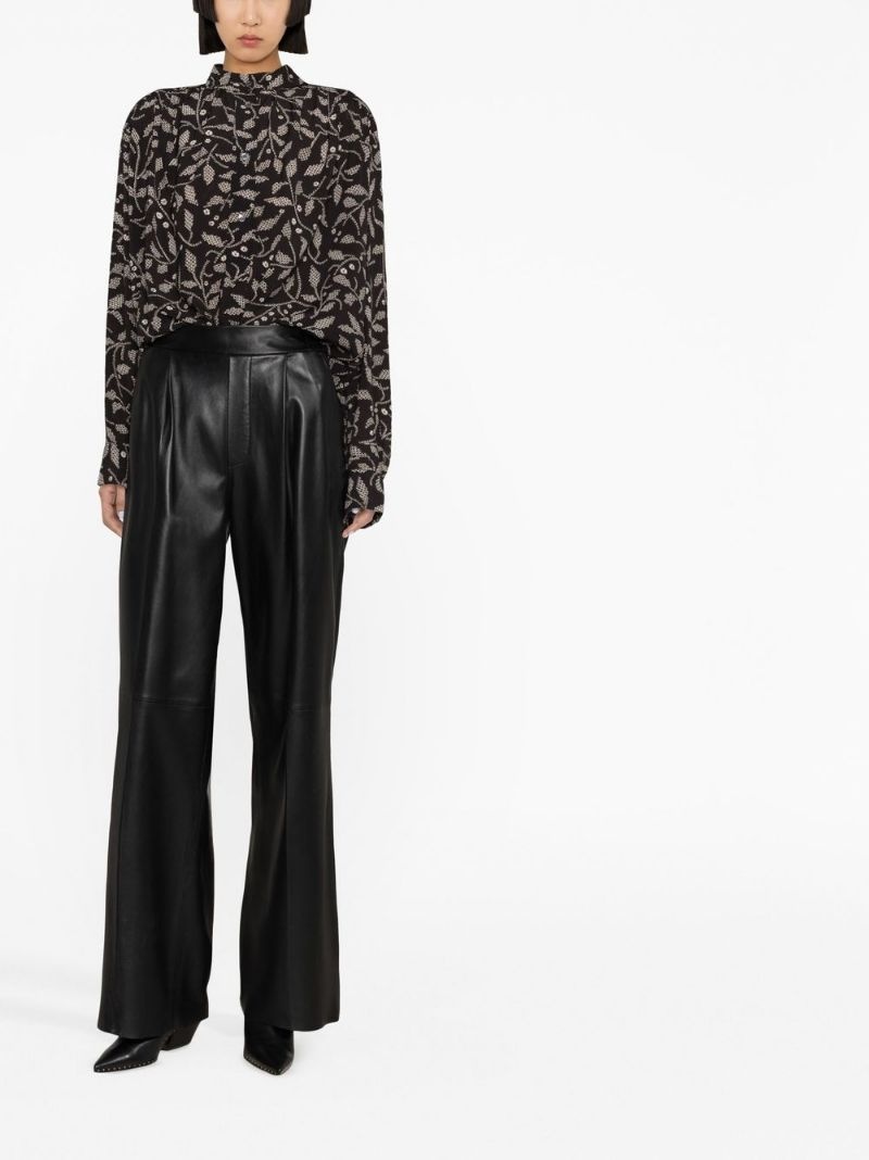 floral-print blouse - 2