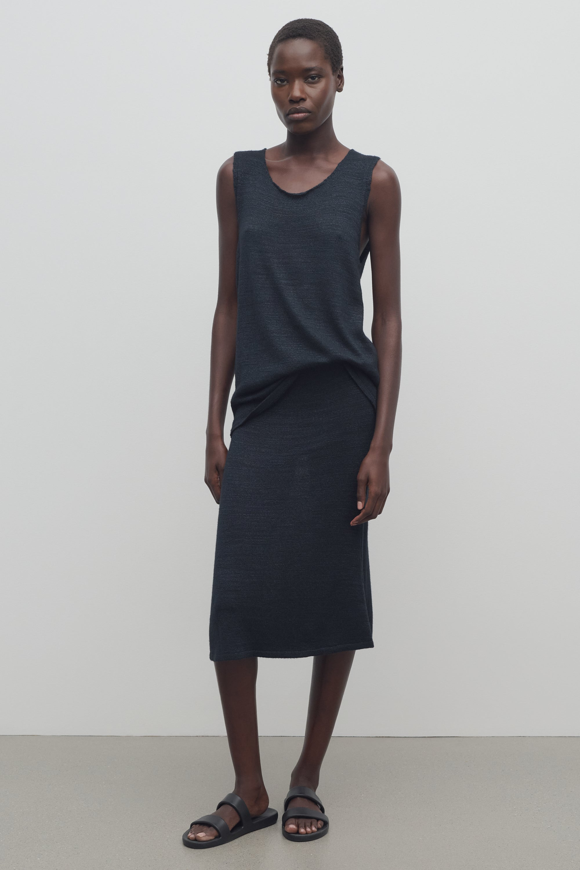 Jesto Skirt in Silk - 3