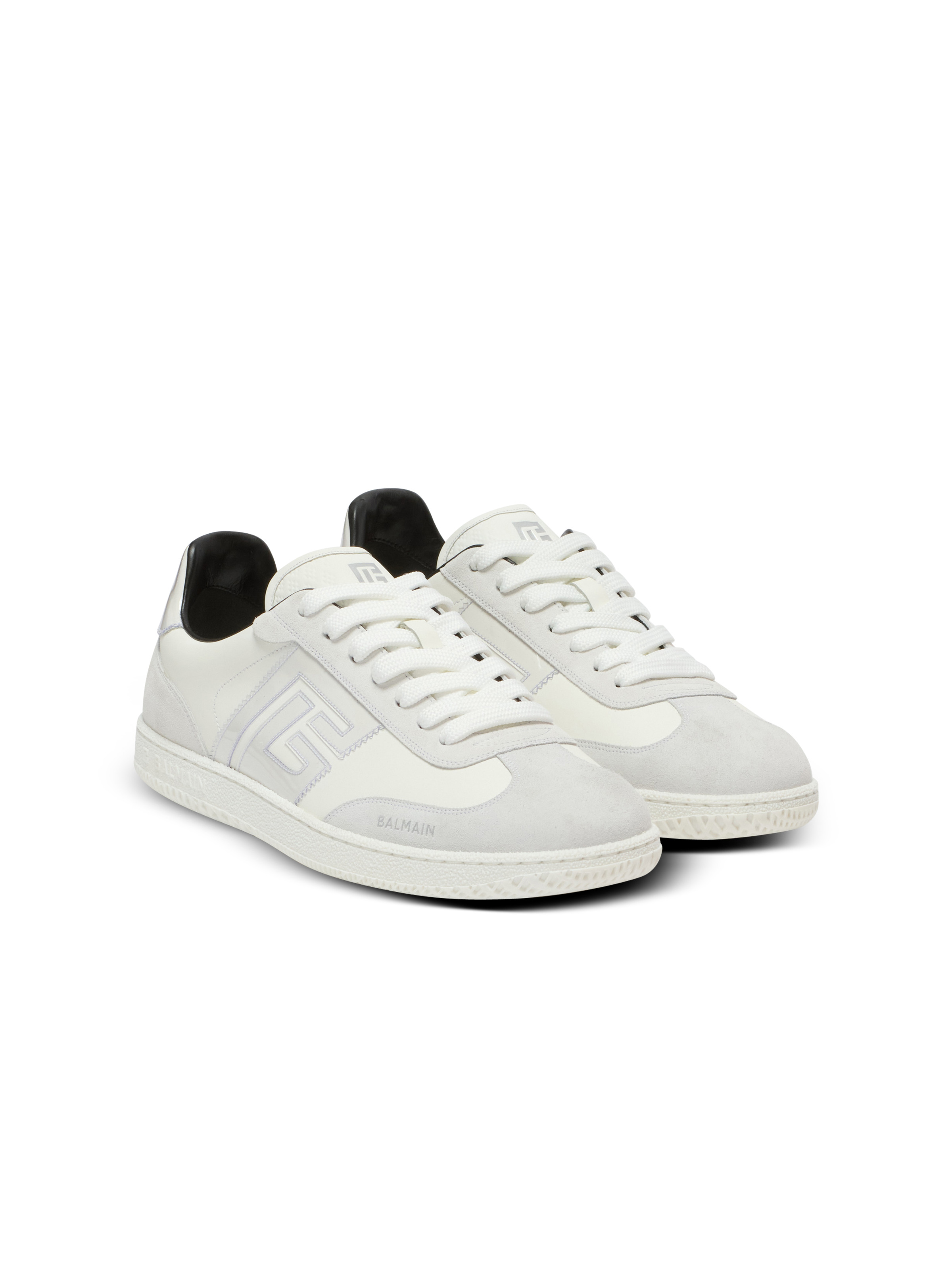 Suede Balmain Swan trainers - 2