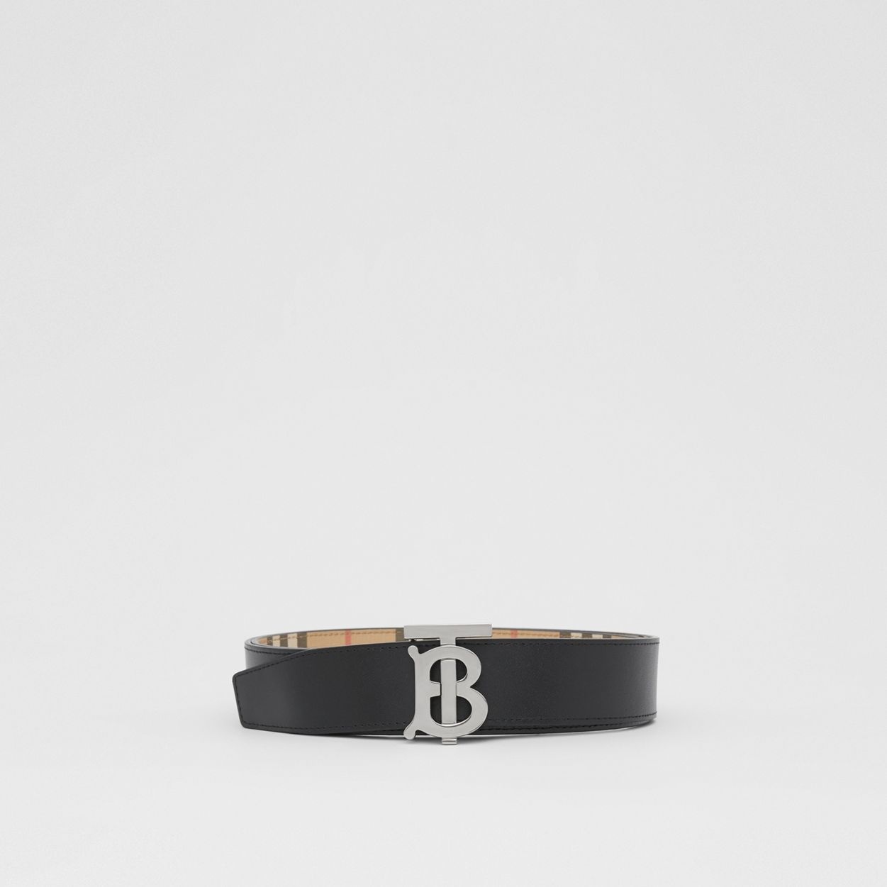 Reversible Monogram Motif Vintage Check Belt - 5