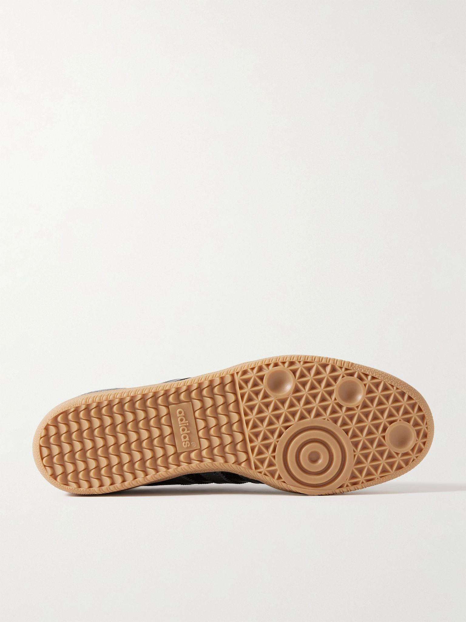 Samba OG Snake-Effect Leather Sneakers Black - 3