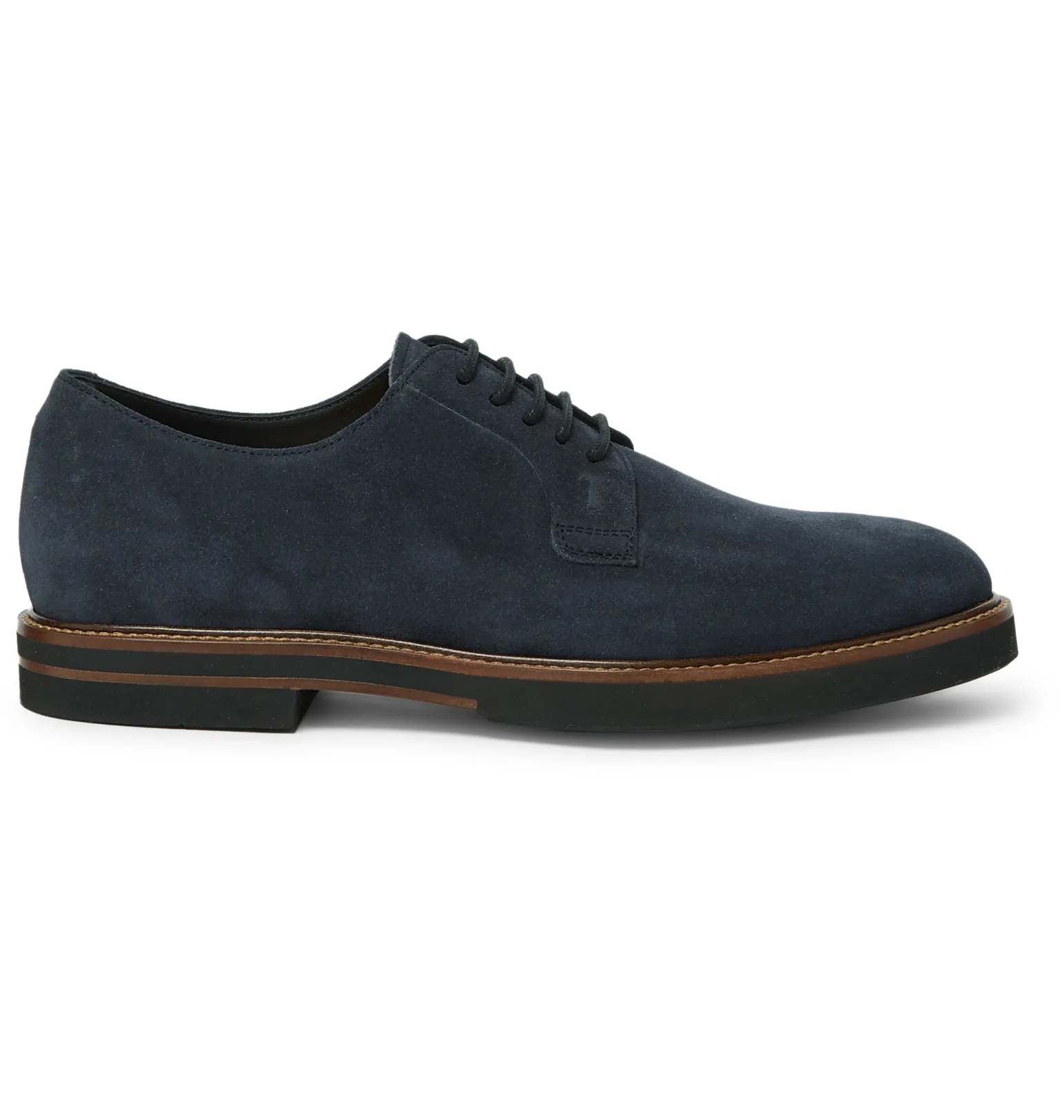 Suede Derby Shoes - 1