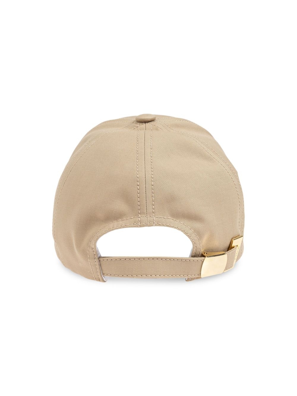 logo-embroidered cotton baseball cap - 3