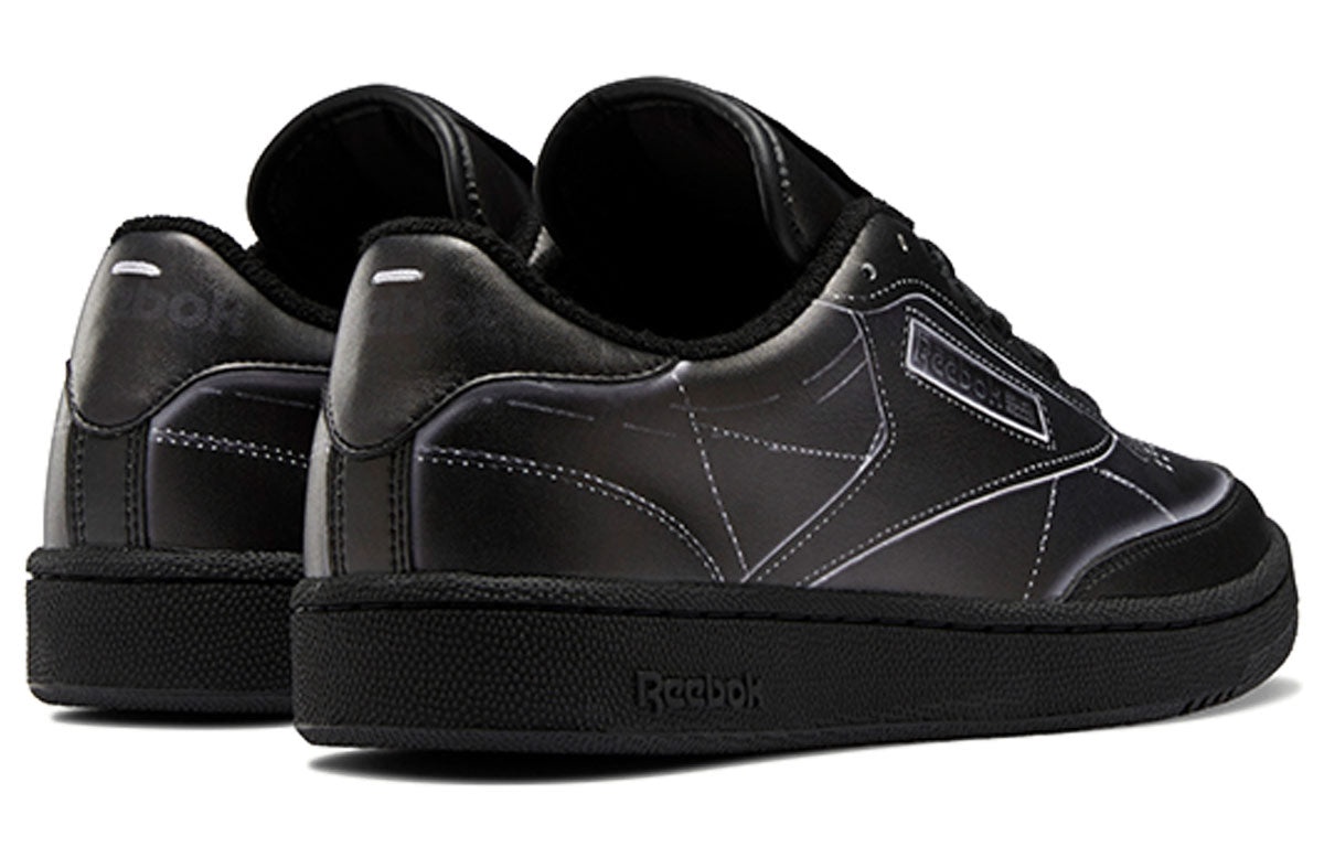 Reebok Maison Margiela x Club C 'Black' H02361 - 5