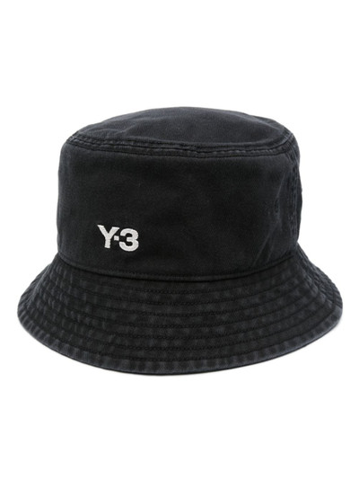 Y-3 logo-embroidered cotton hat outlook