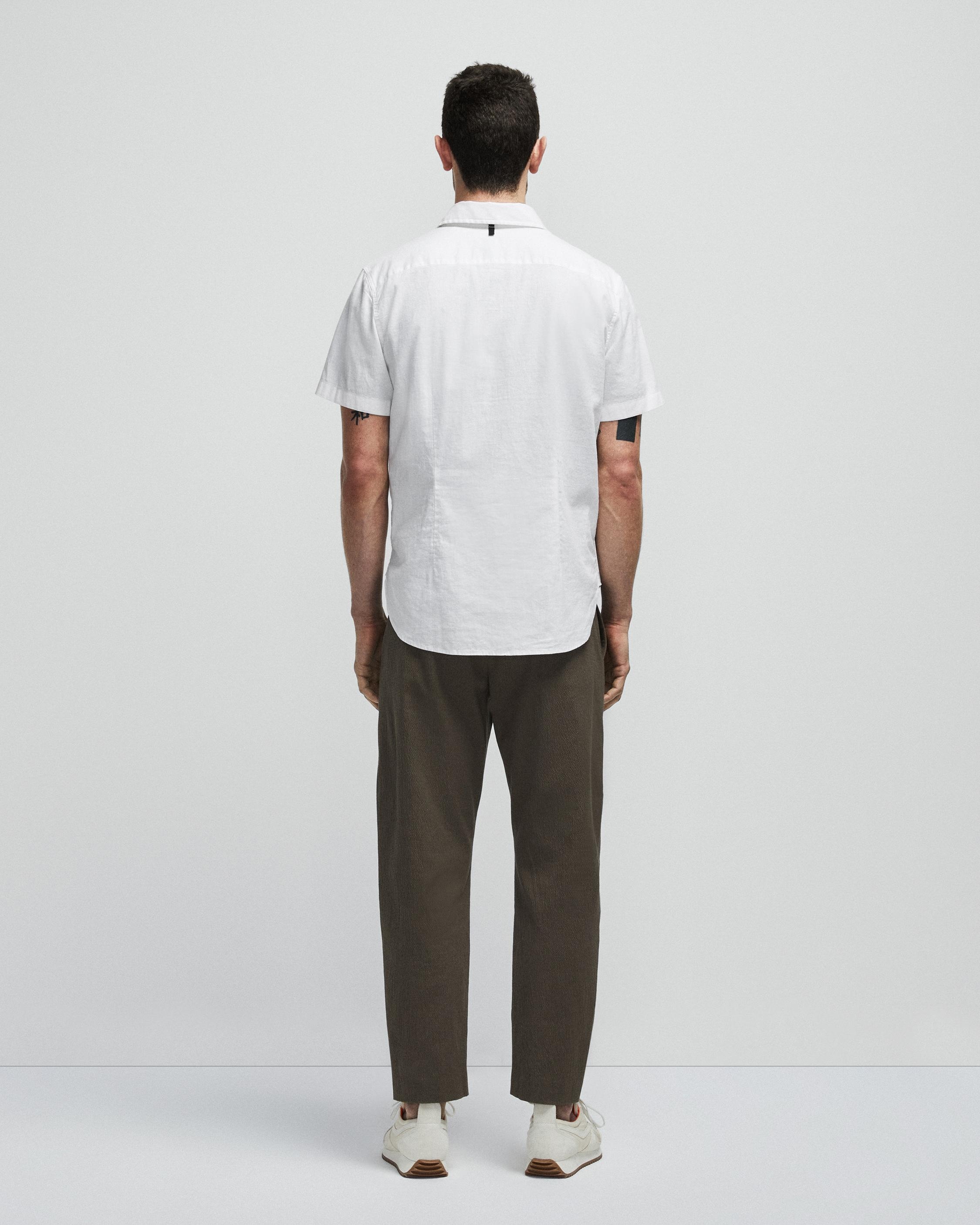 Arrow Hemp Cotton Shirt
Relaxed Fit Button Down Shirt - 6