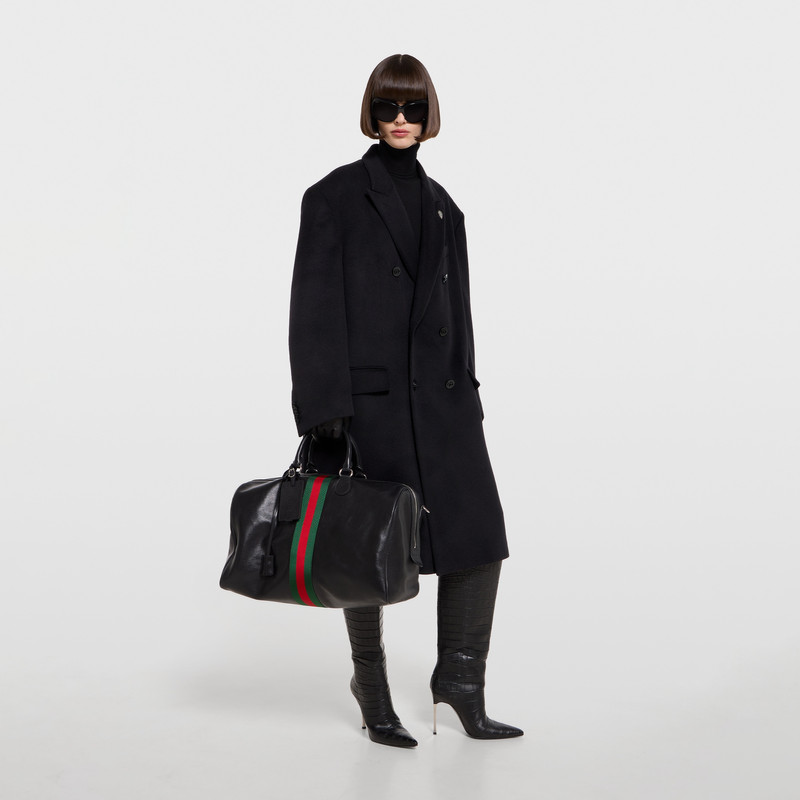 Web Trademark medium duffle bag 3