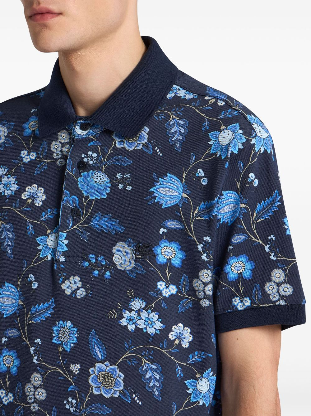 Etro Men Polo With Print - 2