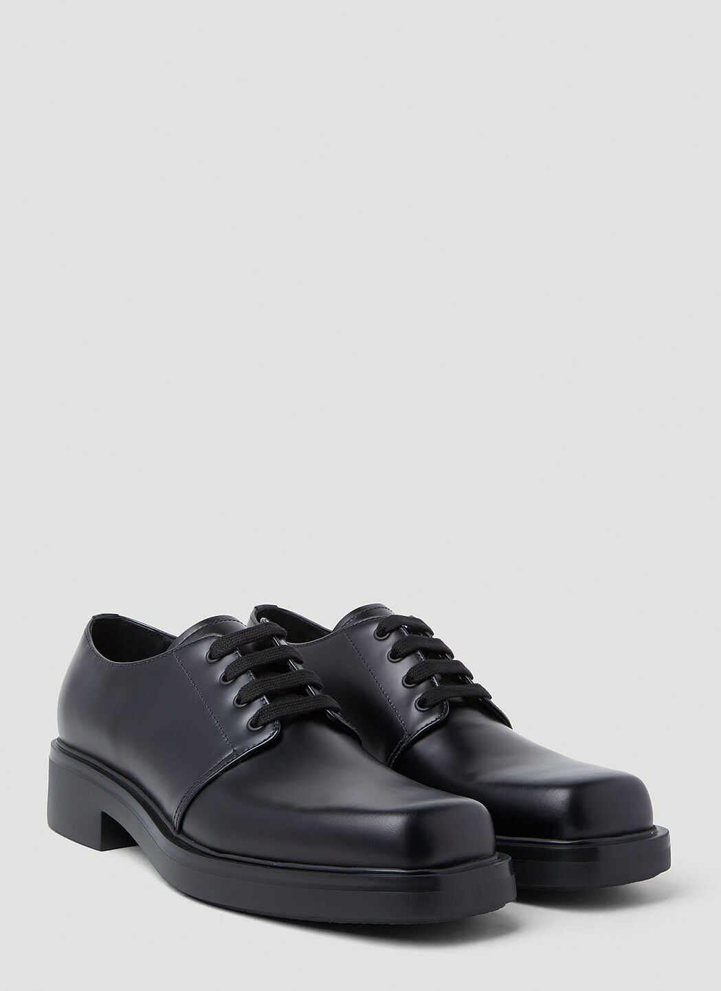 Brushed Leather Derby shoes - 2