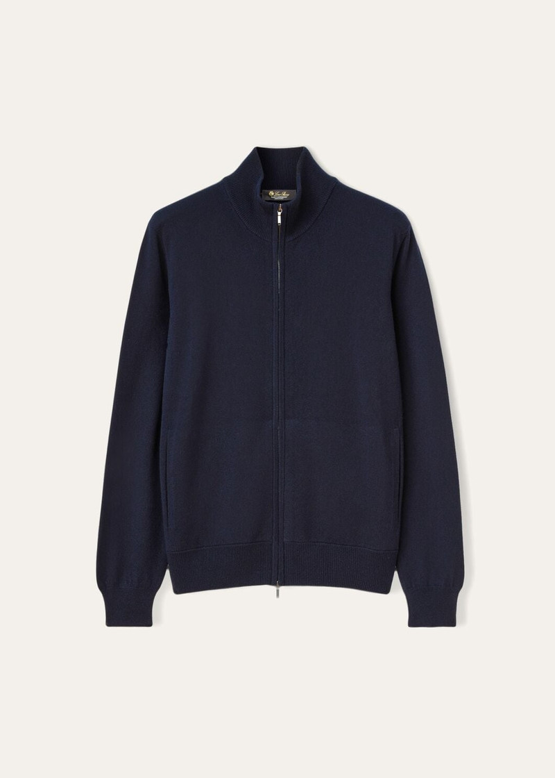 Classic Zip-Up Bomber Jacket - 1