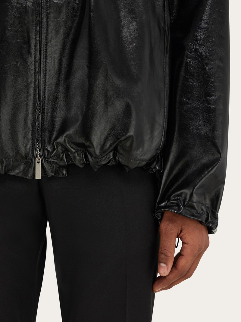 Cropped nappa parker 5