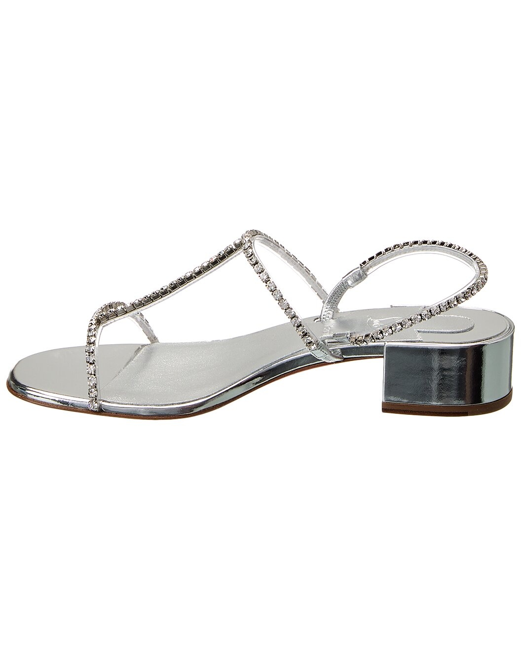 Christian Louboutin Simple Queenie 25 Leather Slingback Sandal - 2
