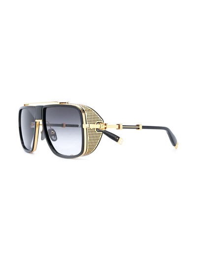 Balmain x Akoni O.R oversized sunglasses outlook