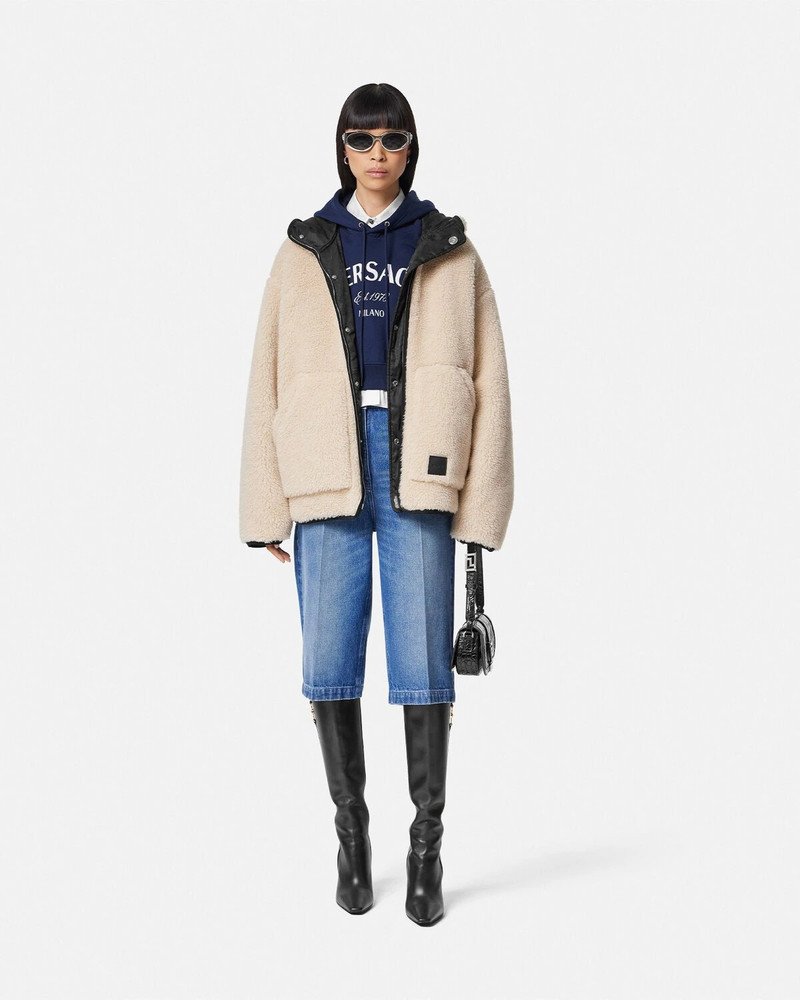 VERSACE Reversible Barocco Teddy Jacket outlook