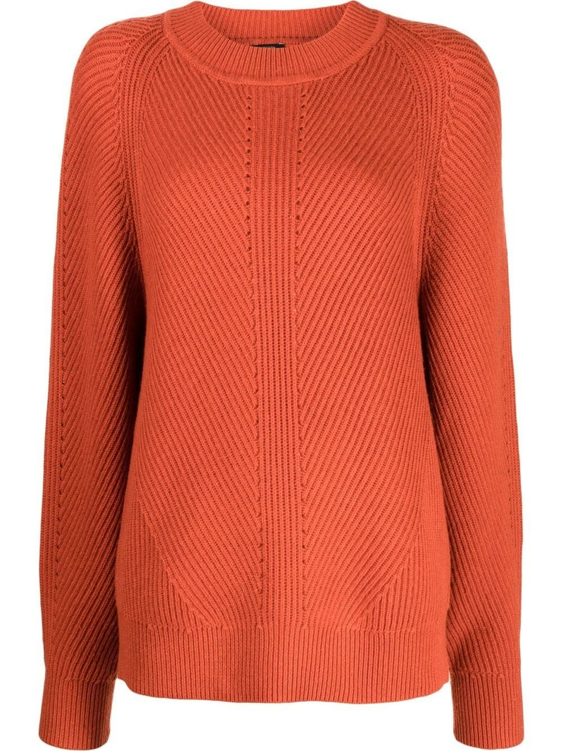 crew-neck knitted sweater 1