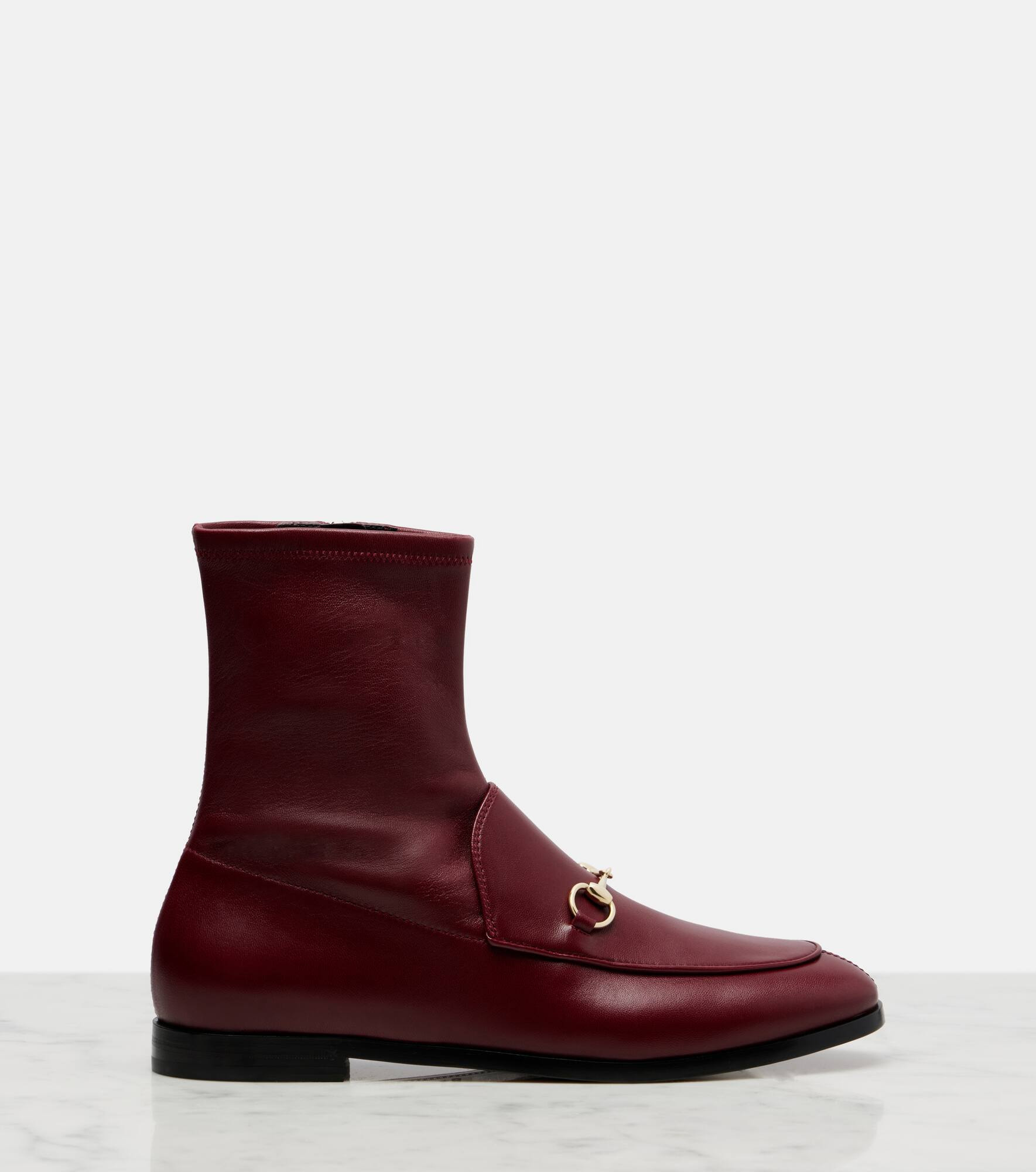 Horsebit leather ankle boots - 4