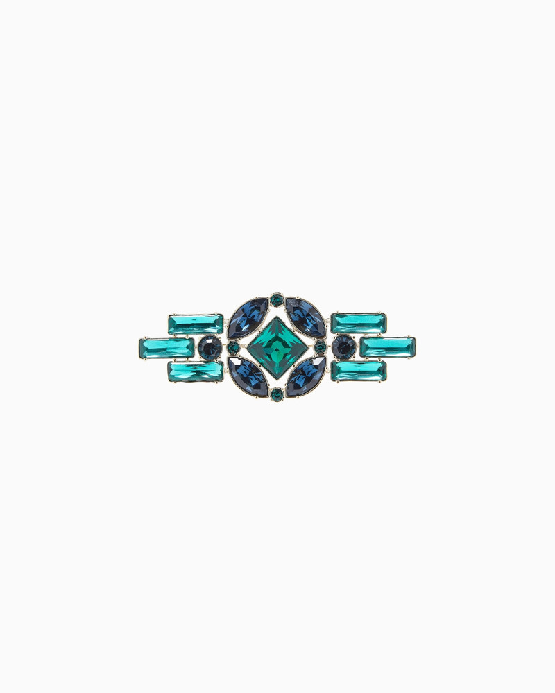 BROOCH WITH SWAROVSKI CRYSTALS 1