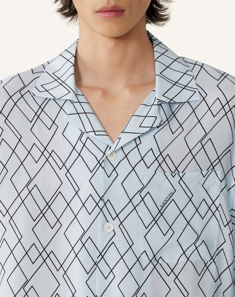 PRINTED FLOWY SHIRT 5