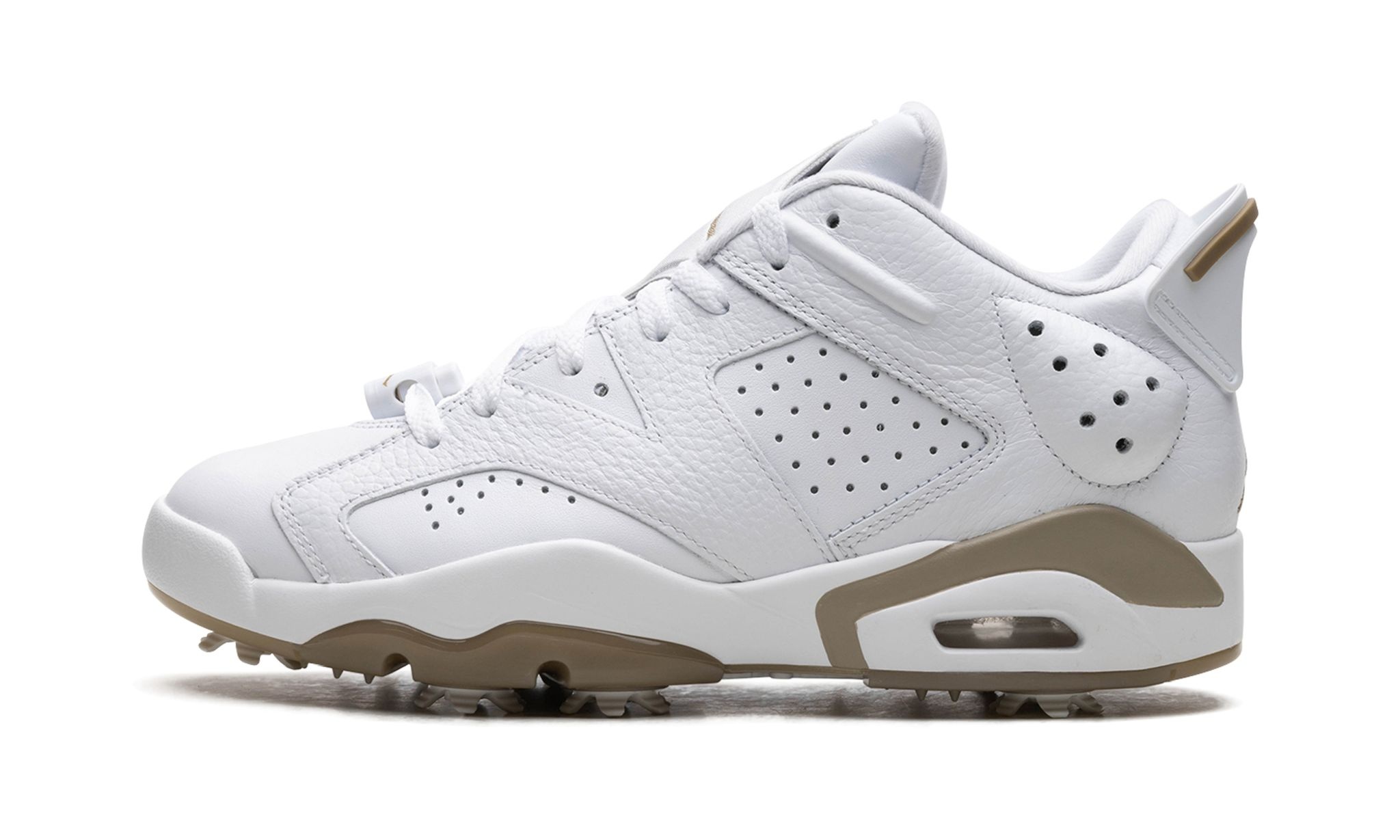 Air Jordan 6 Low Golf "White Khaki" - 1