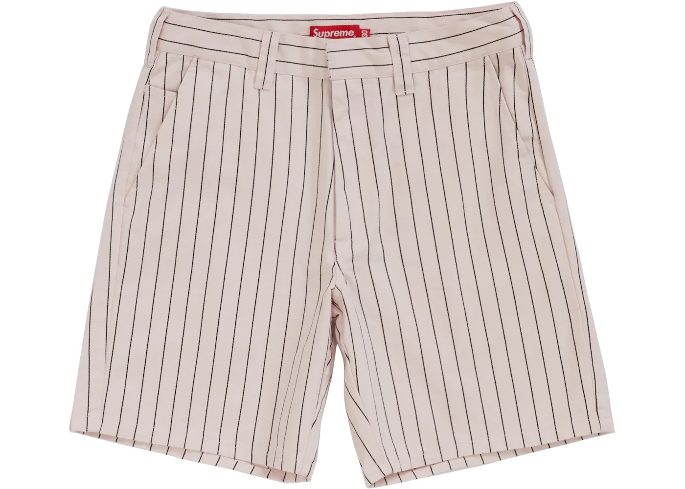 Supreme Work Short Light Pink Stripe - 1