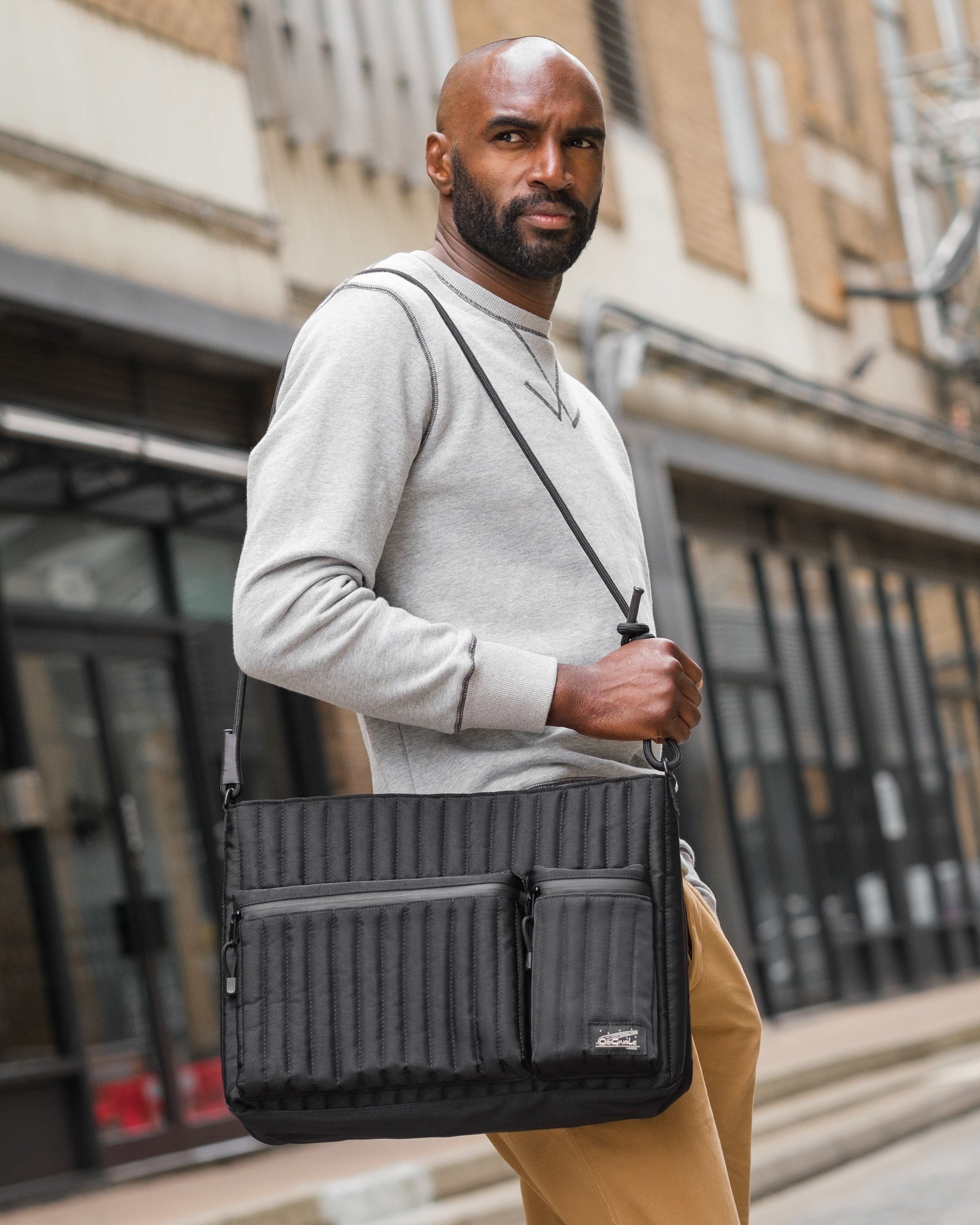OGL ORIGINALE TECH MATERIAL MAX MILLIE BAG - BLACK - 3