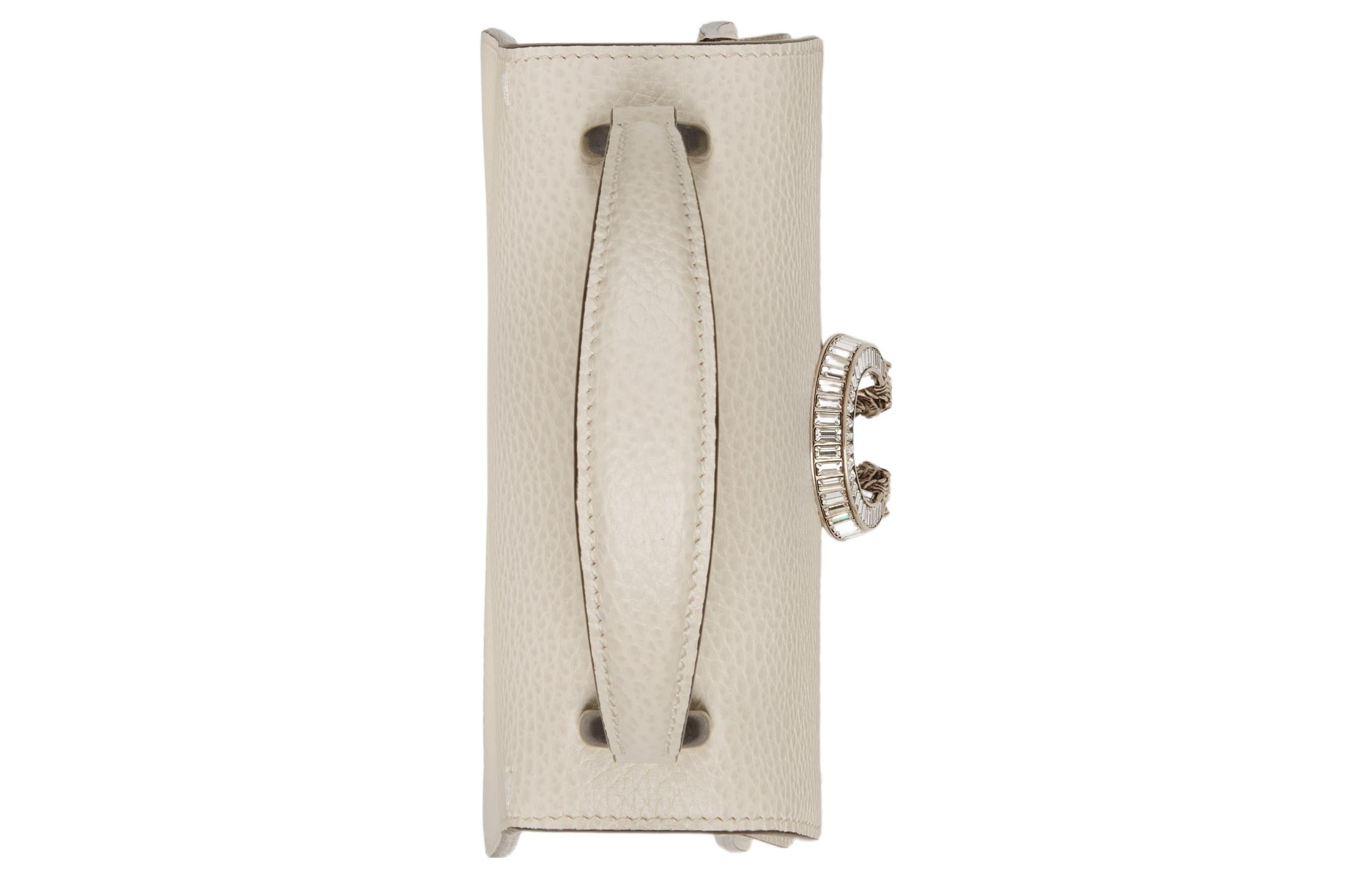 (WMNS) Gucci Dionysus Mini Top Handle Bag 'White' 752029-CAOGN-9042 - 5