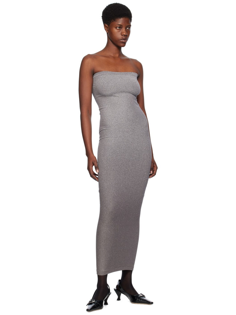 Wolford Silver Fading Shine Maxi Dress outlook