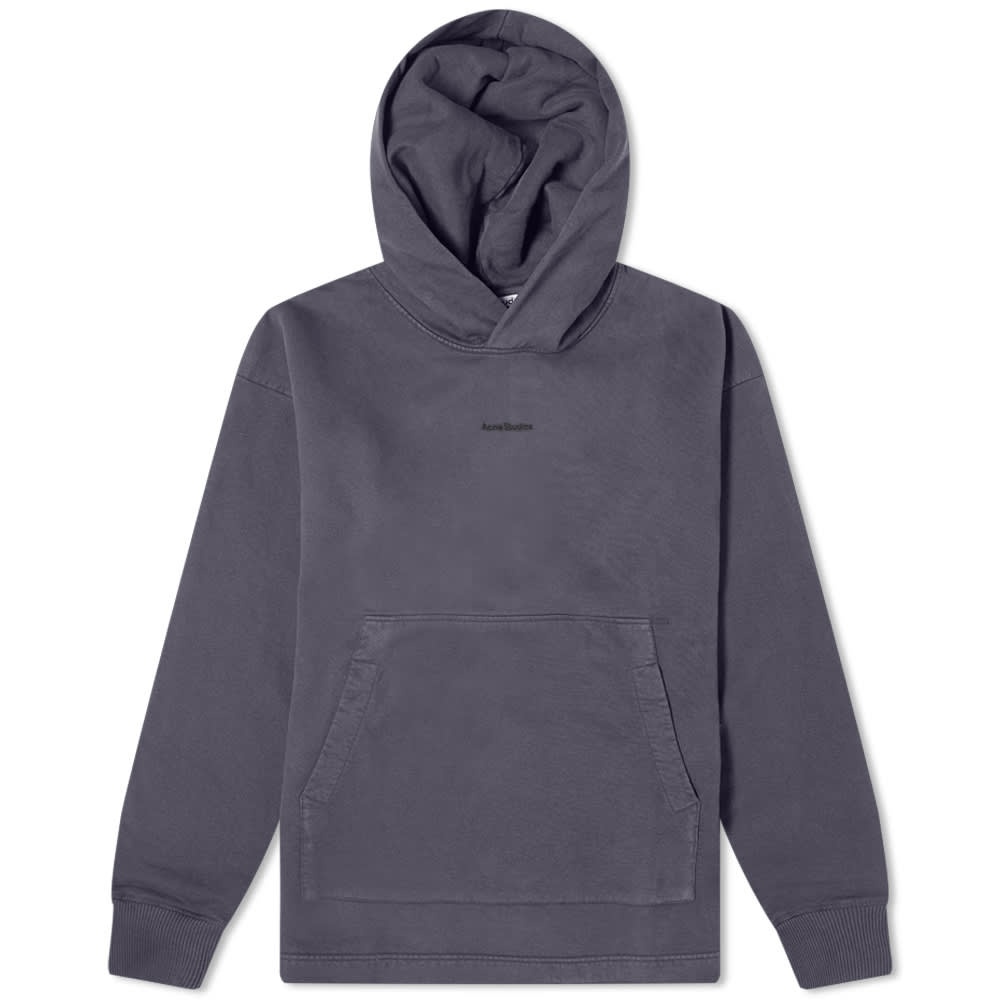 Acne Studios Franklin Stamp Logo Oversized Hoody - 1