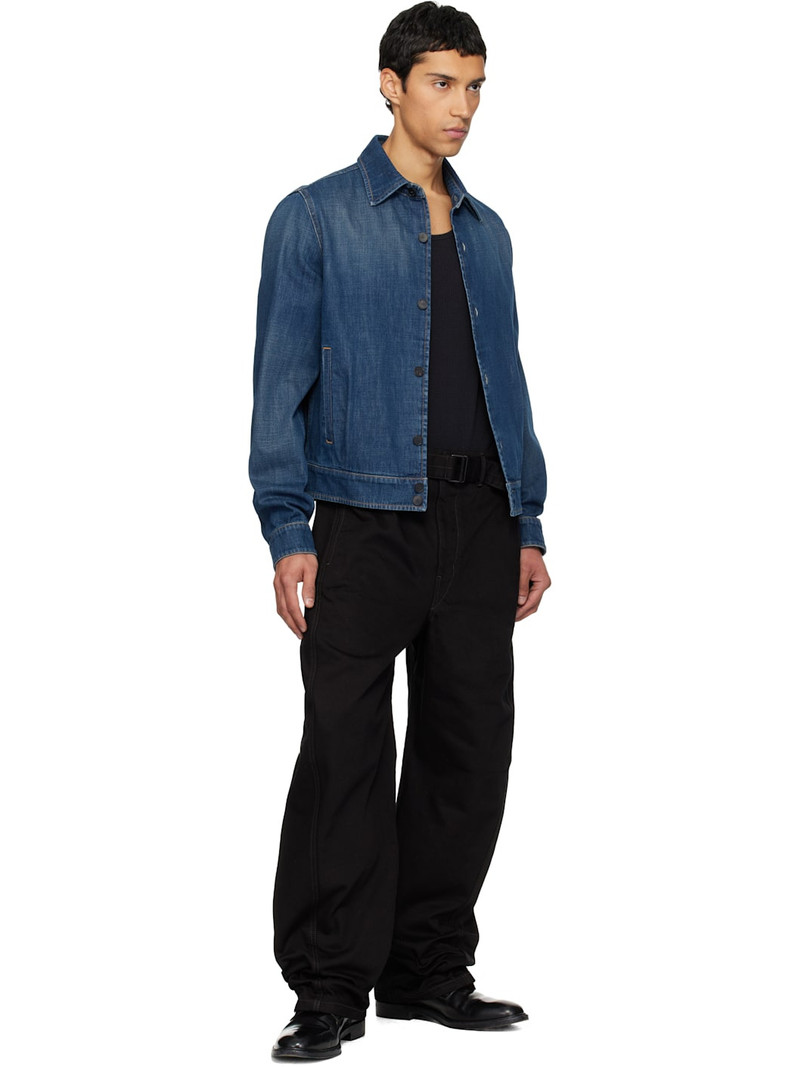 Lanvin Blue Short Denim Jacket outlook