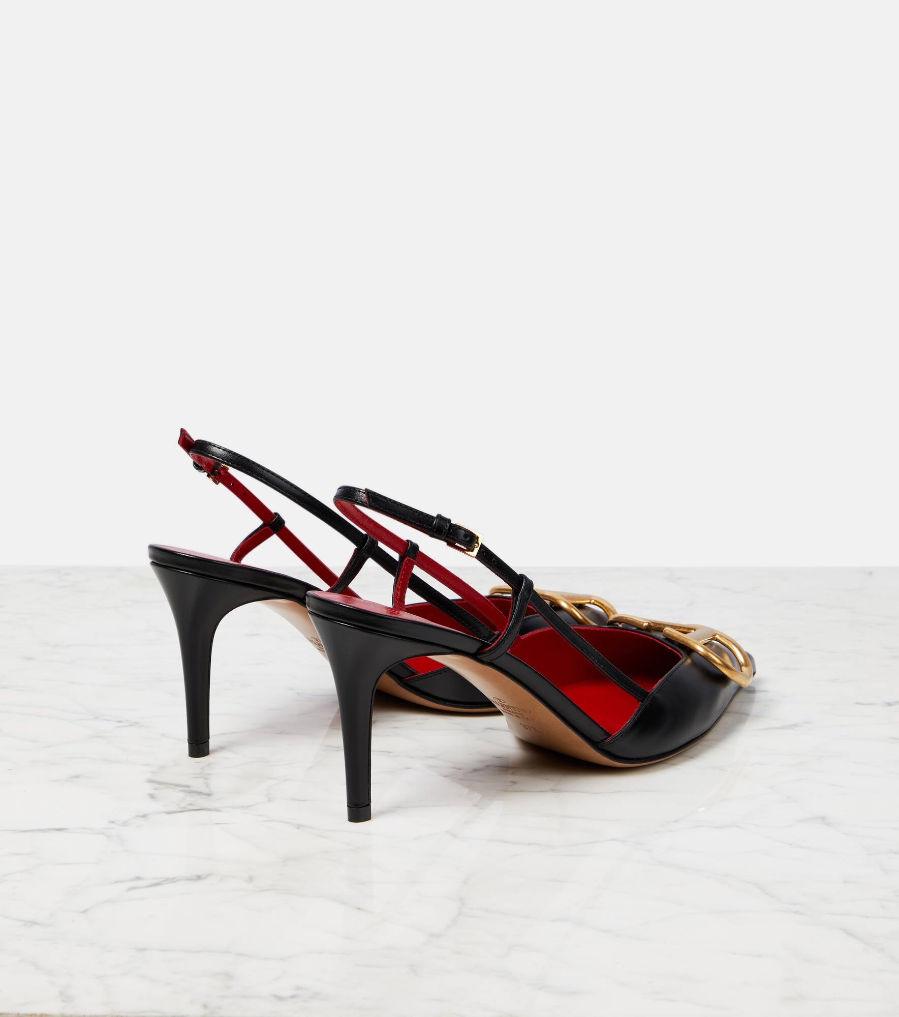 VLogo Signature 80 slingback pumps - 2