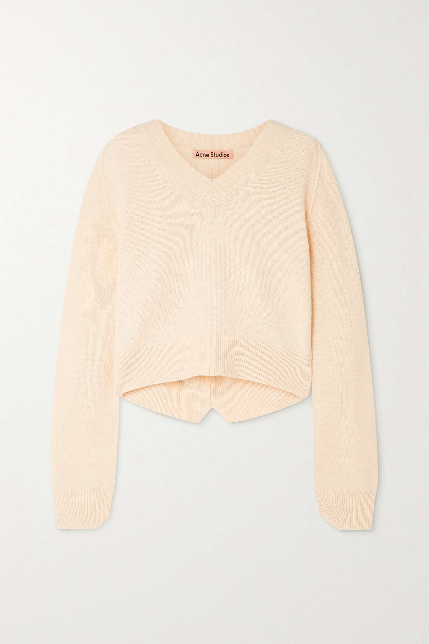 Wool and cashmere-blend sweater - 1