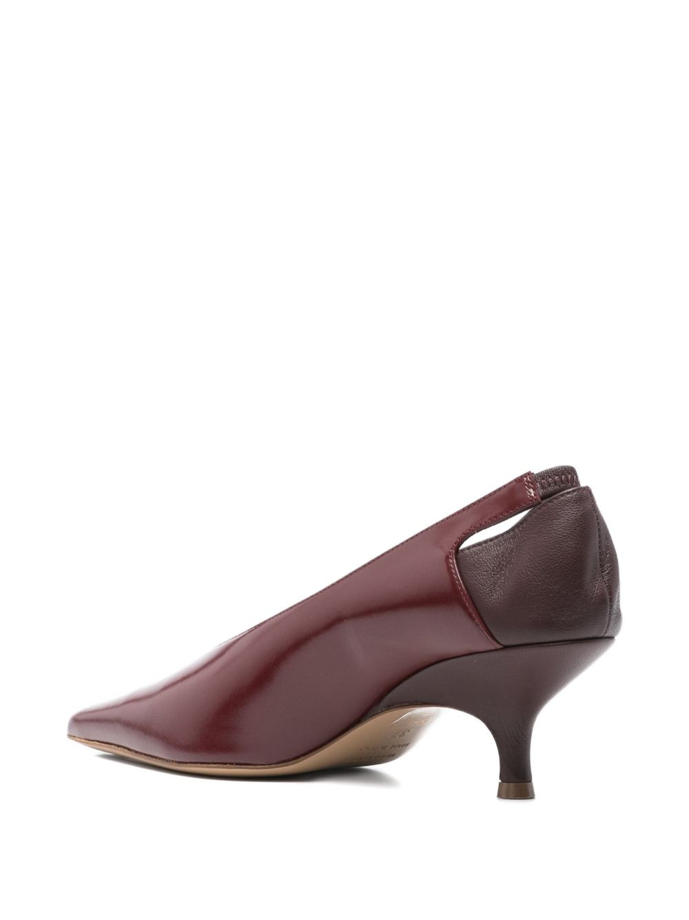 50mm Sloane pointed-toe cut-out pumps - 3