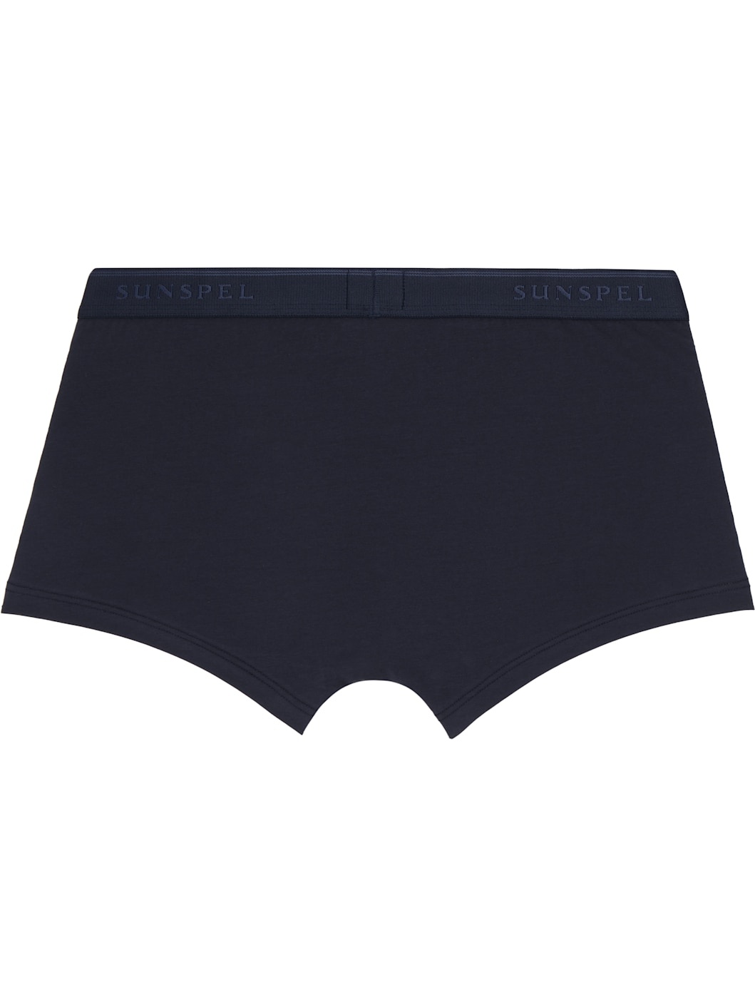 Three-Pack Navy Stretch Cotton Boxer Briefs - 3