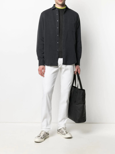 Aspesi long-sleeved denim shirt outlook