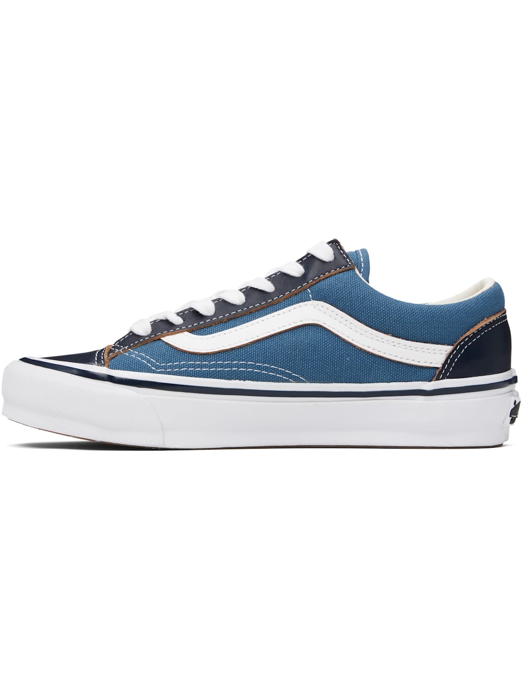 Blue & Brown OTW Old Skool 36 Vibram Sneakers - 3