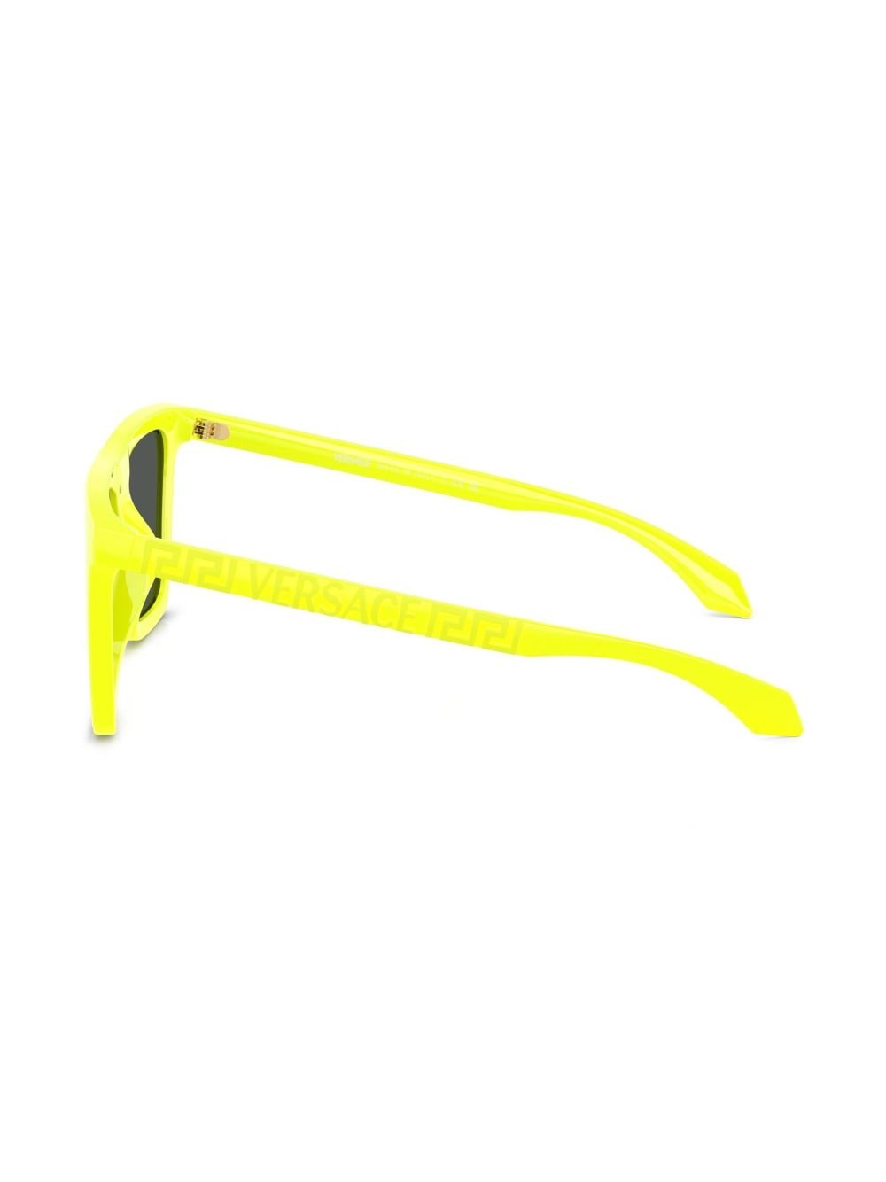 Greca-detail square-frame sunglasses - 3