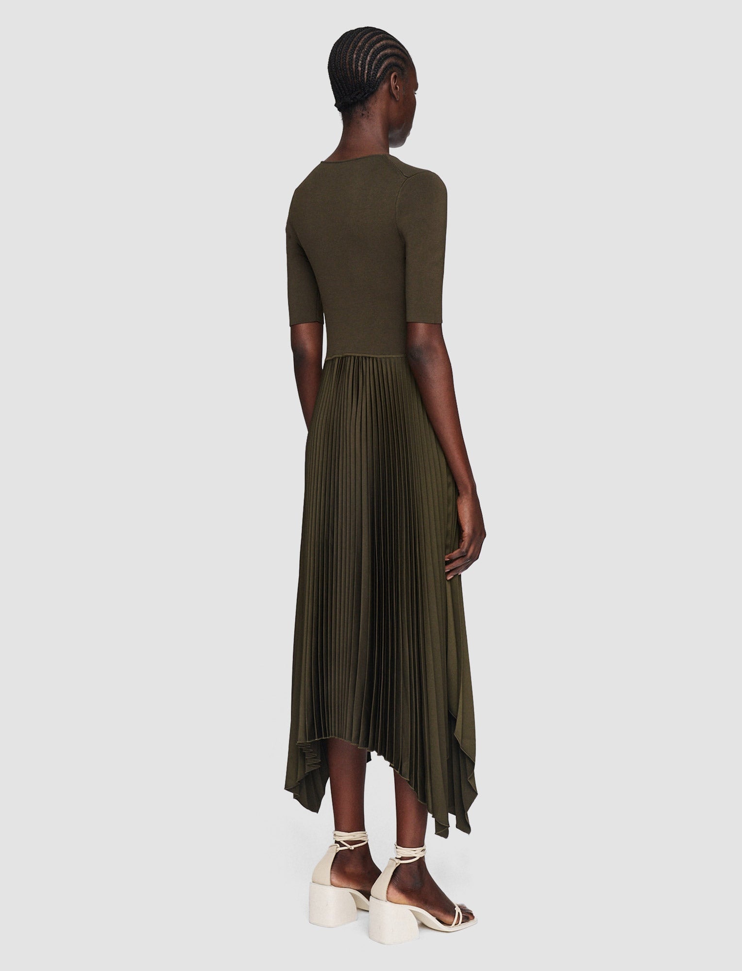 Knit Weave Plissé Darno Dress - 3