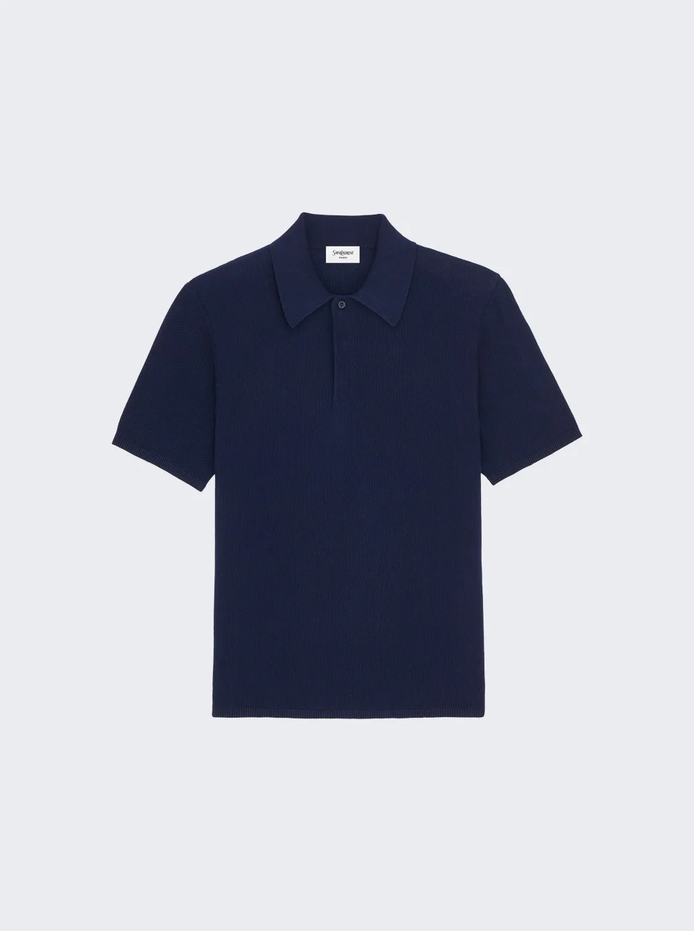 Polo Manches Courtes Bleu Marine - 1