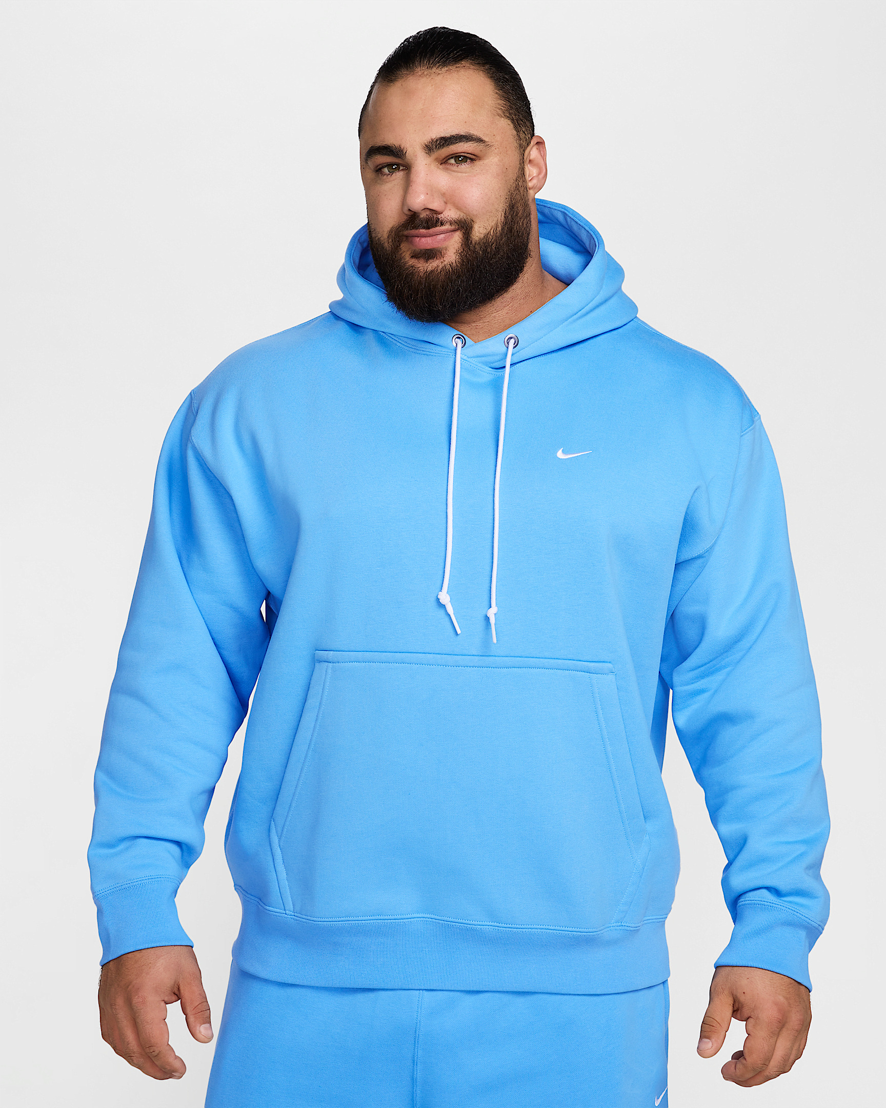 Nike Solo Swoosh Men's Fleece Pullover Hoodie - 8
