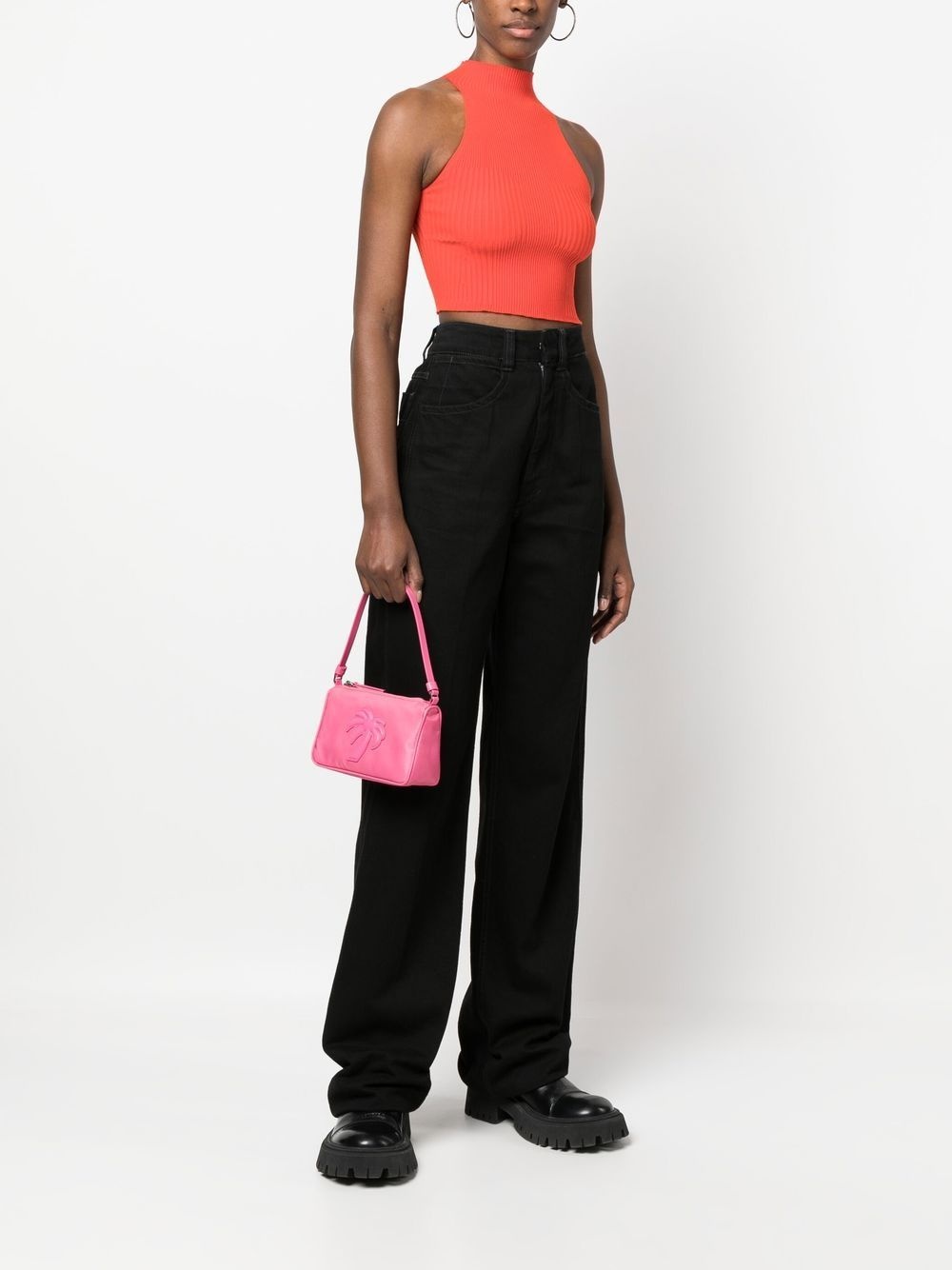 logo-appliqué shoulder bag - 2