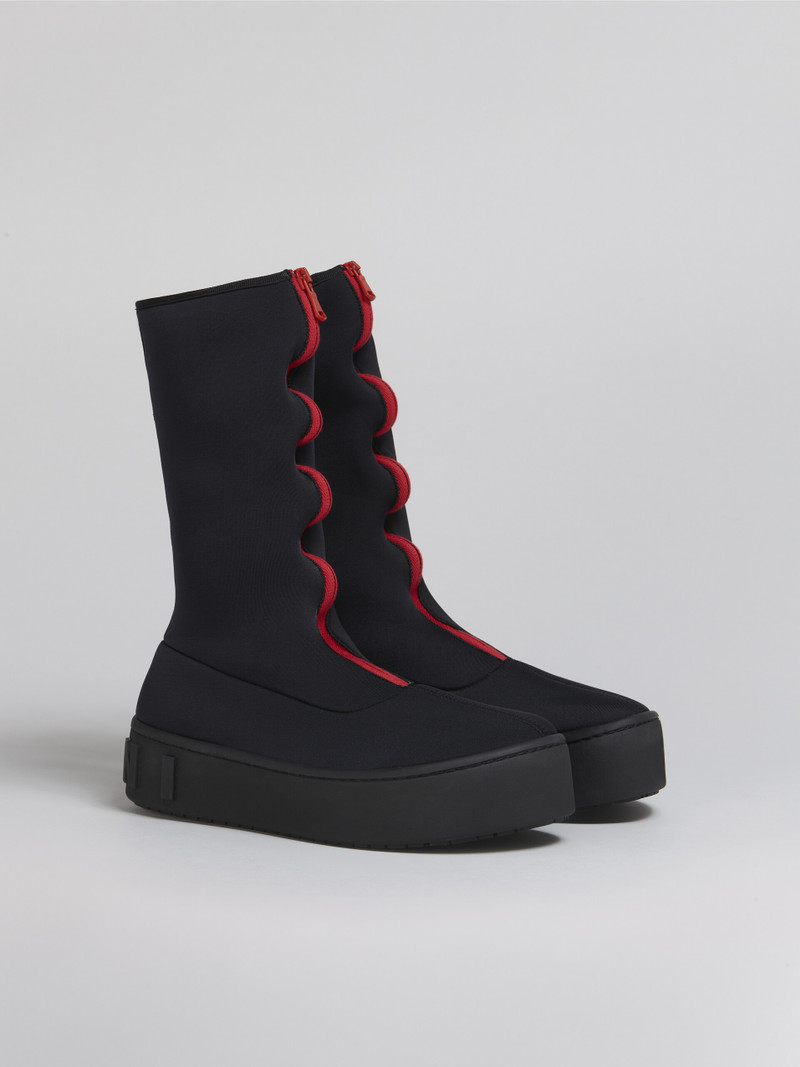 Marni BOOTIE IN STRETCH NEOPRENE outlook