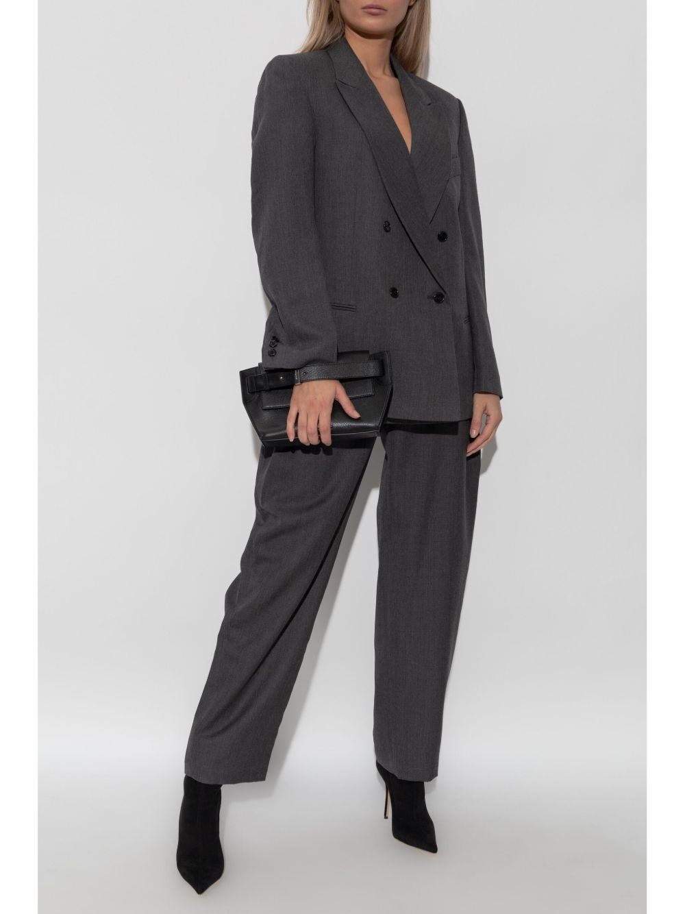 pleat-detail trousers - 2