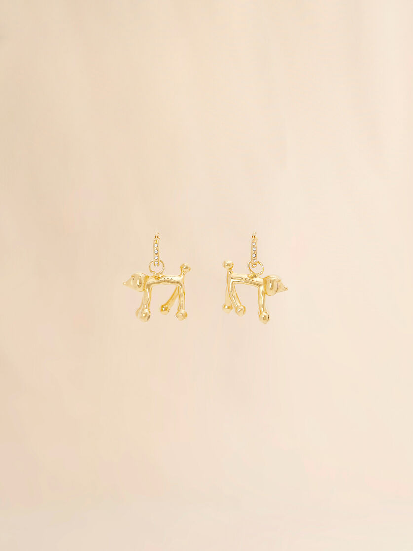 MARNI ZOO POODLE EARRINGS - 3