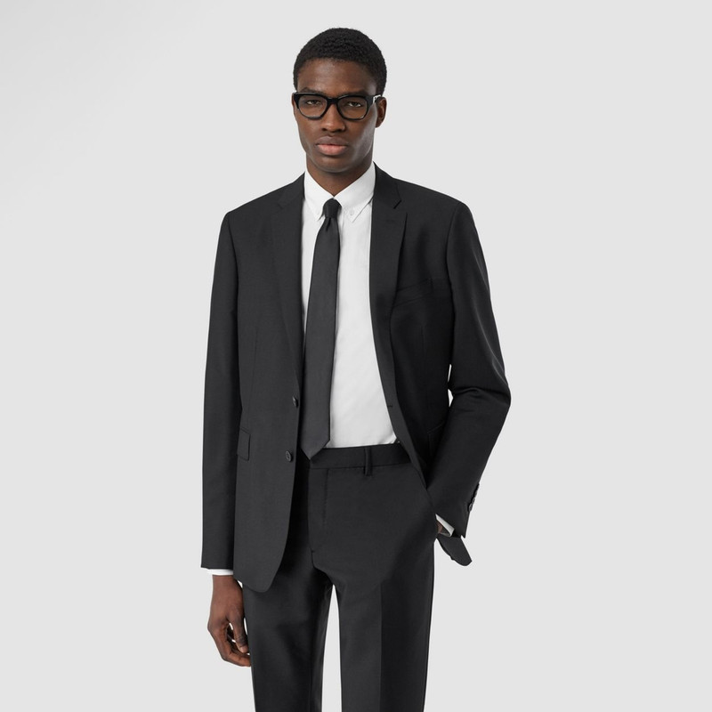 Slim Fit Wool Mohair Suit 7