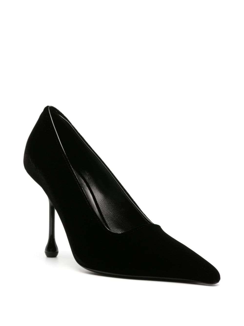 Ixia 95mm velvet pumps - 2