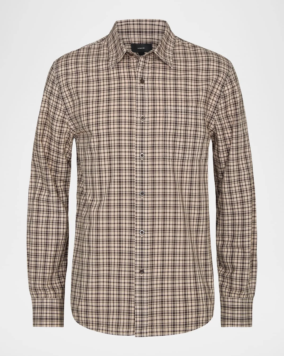 Men's Great Falls Cotton Plaid Button-Down Shirt - 1