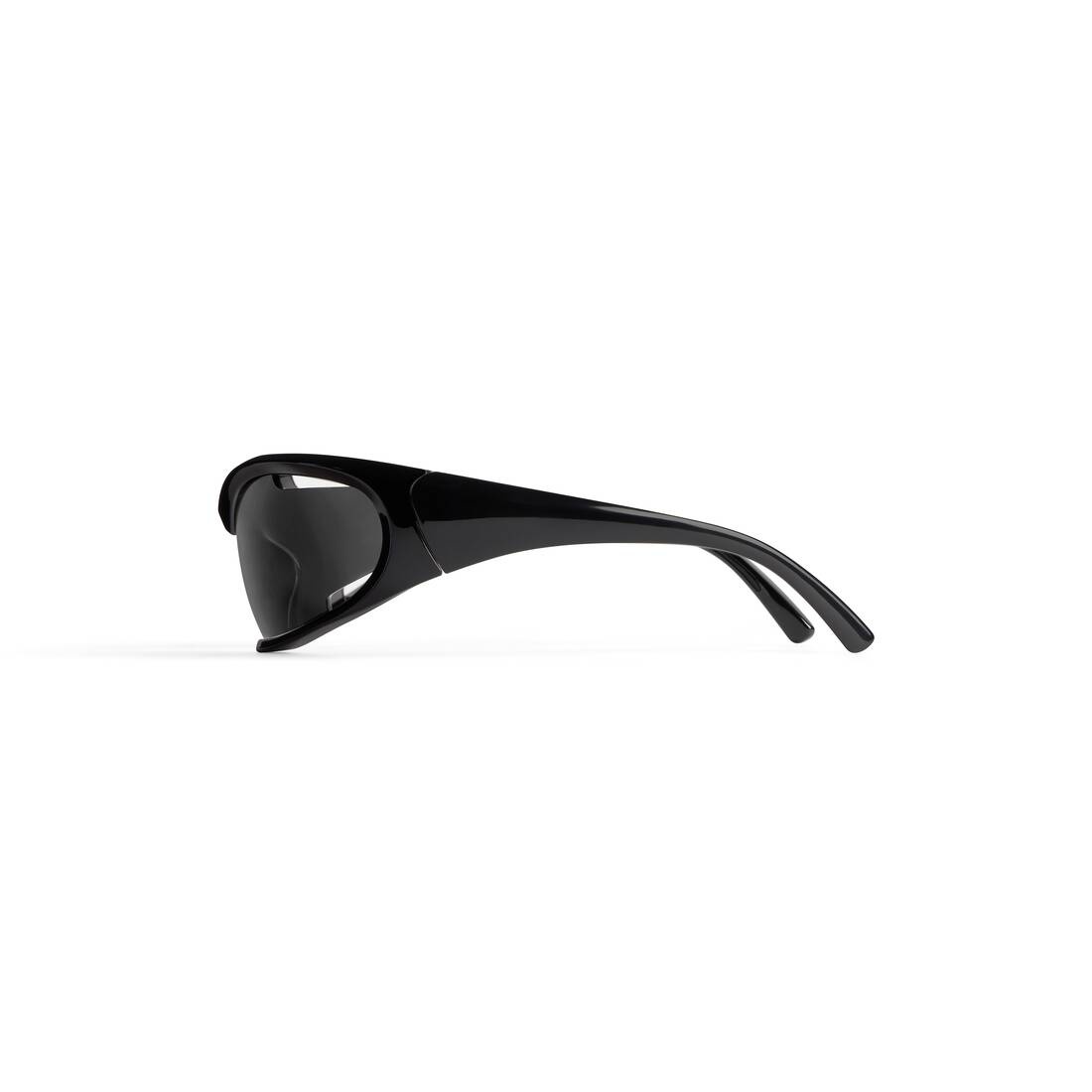 Dynamo Rectangle Sunglasses  in Black - 3