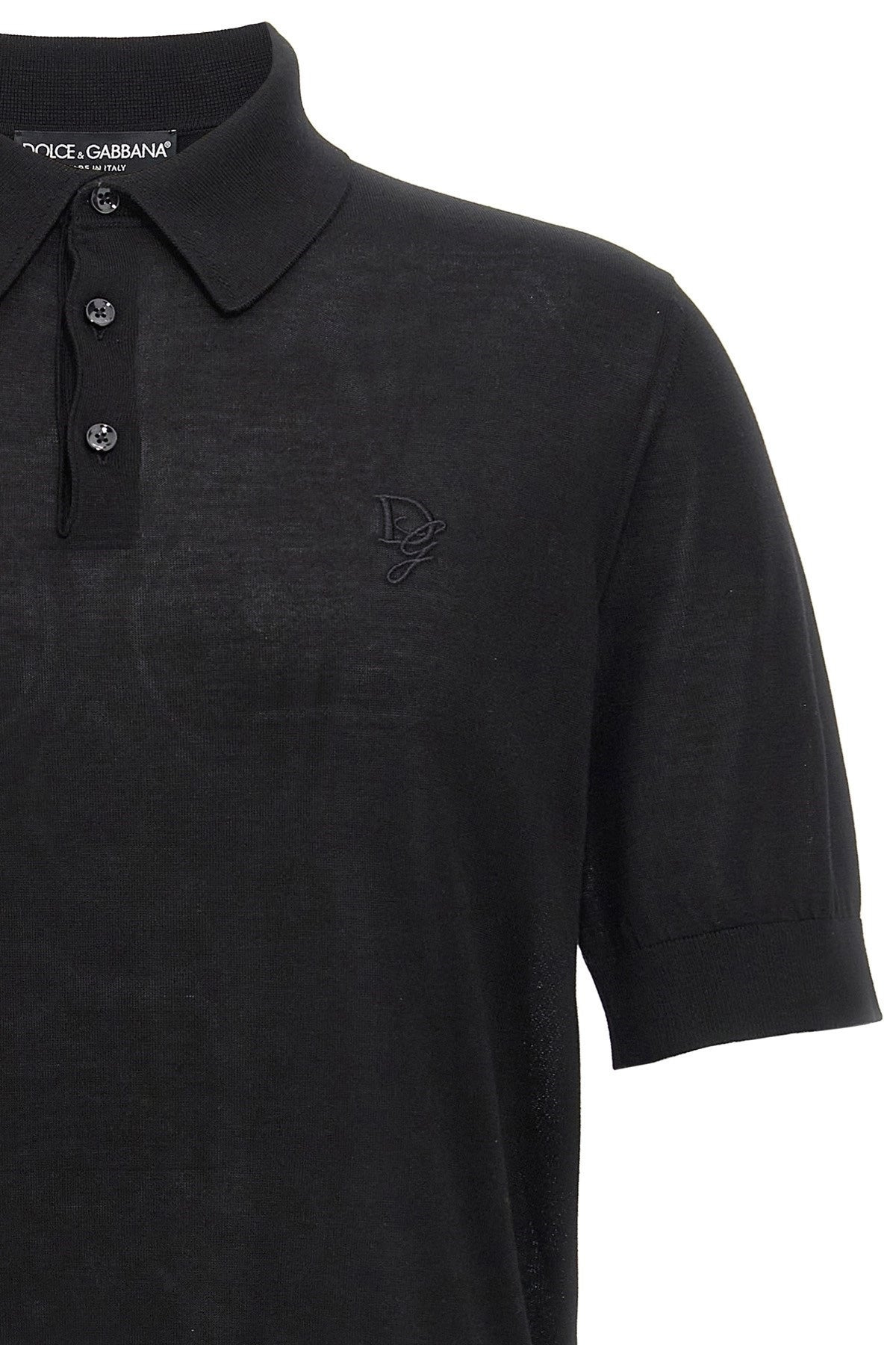 Dolce & Gabbana Men Knitted Polo Shirt - 4