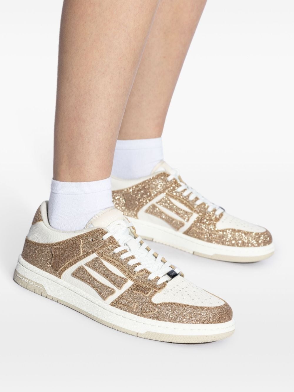 Skel Top glitter sneakers - 5