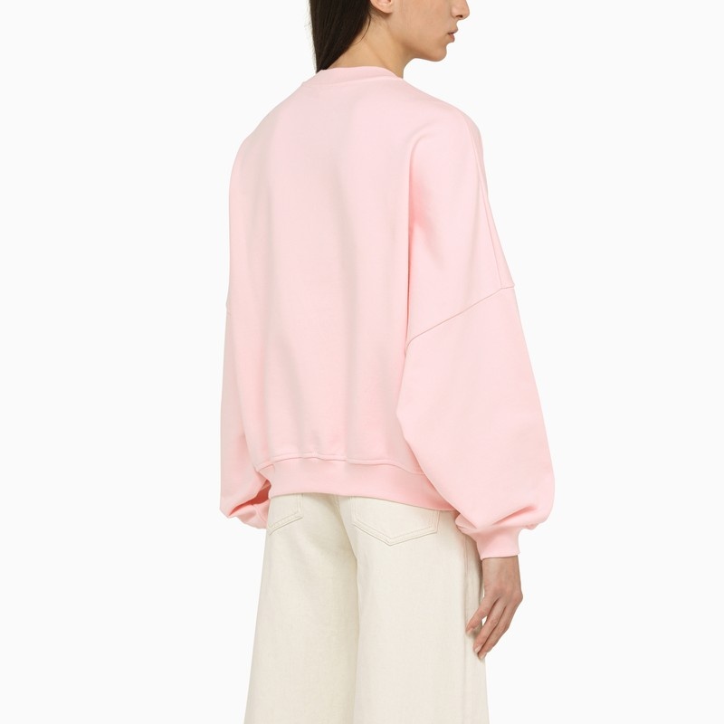 Marni Wide Pink Crew-Neck Sweatshirt - 3